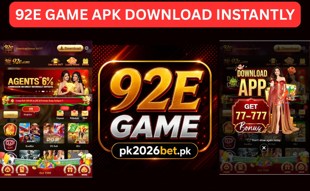 92e game download instantly