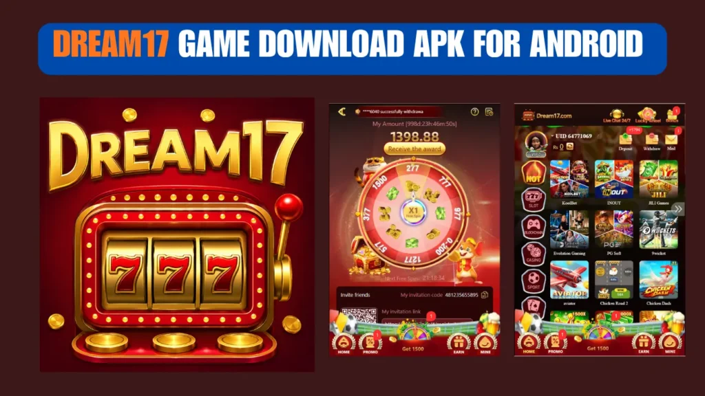 dream17 game apk download for android in pakistan 2026