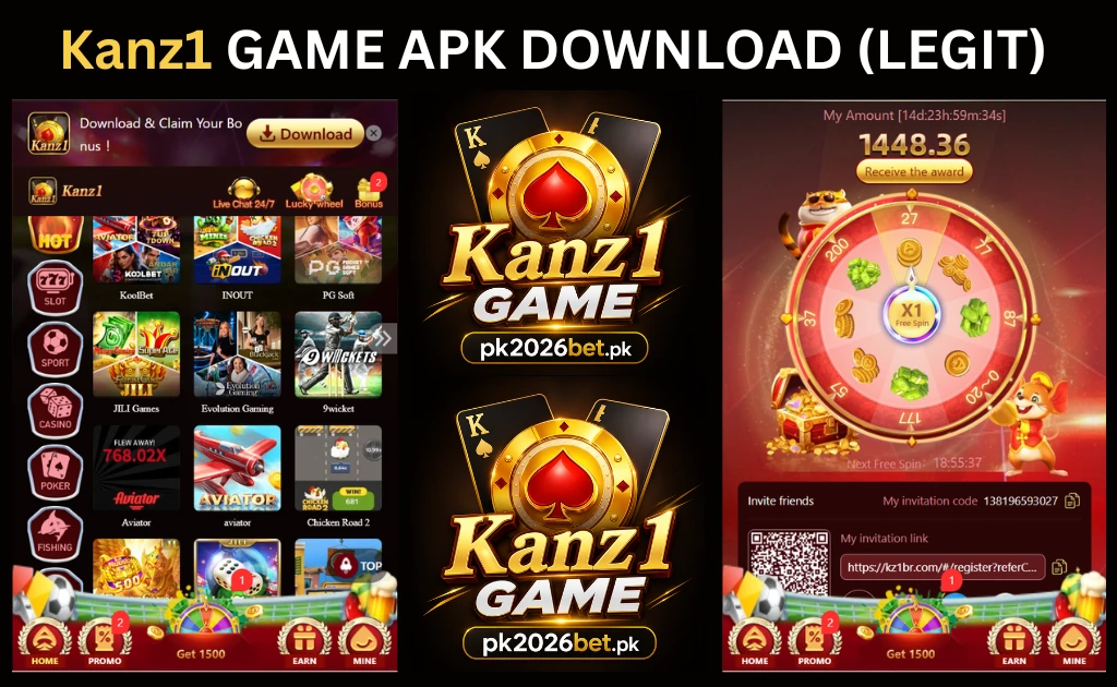 kanz1 game feature display