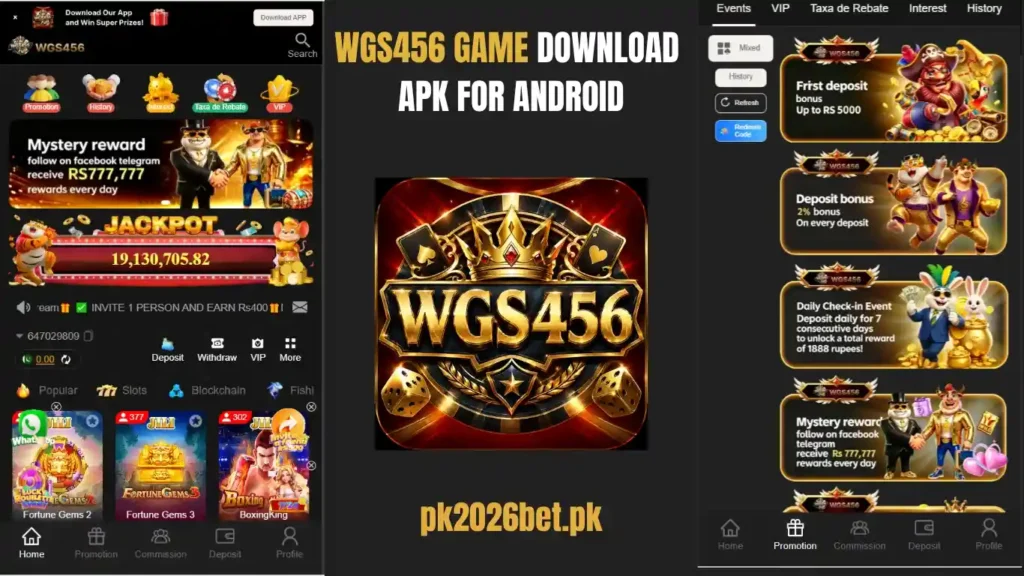 wgs456 game login and earn real money